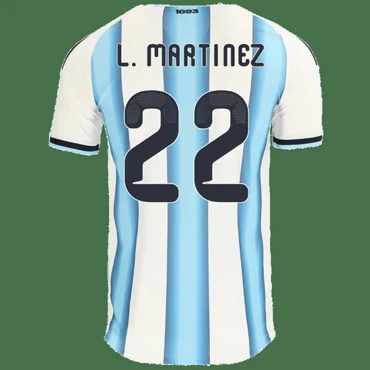 Lautaro Martínez Argentina 26/27 Authentic Home Jersey