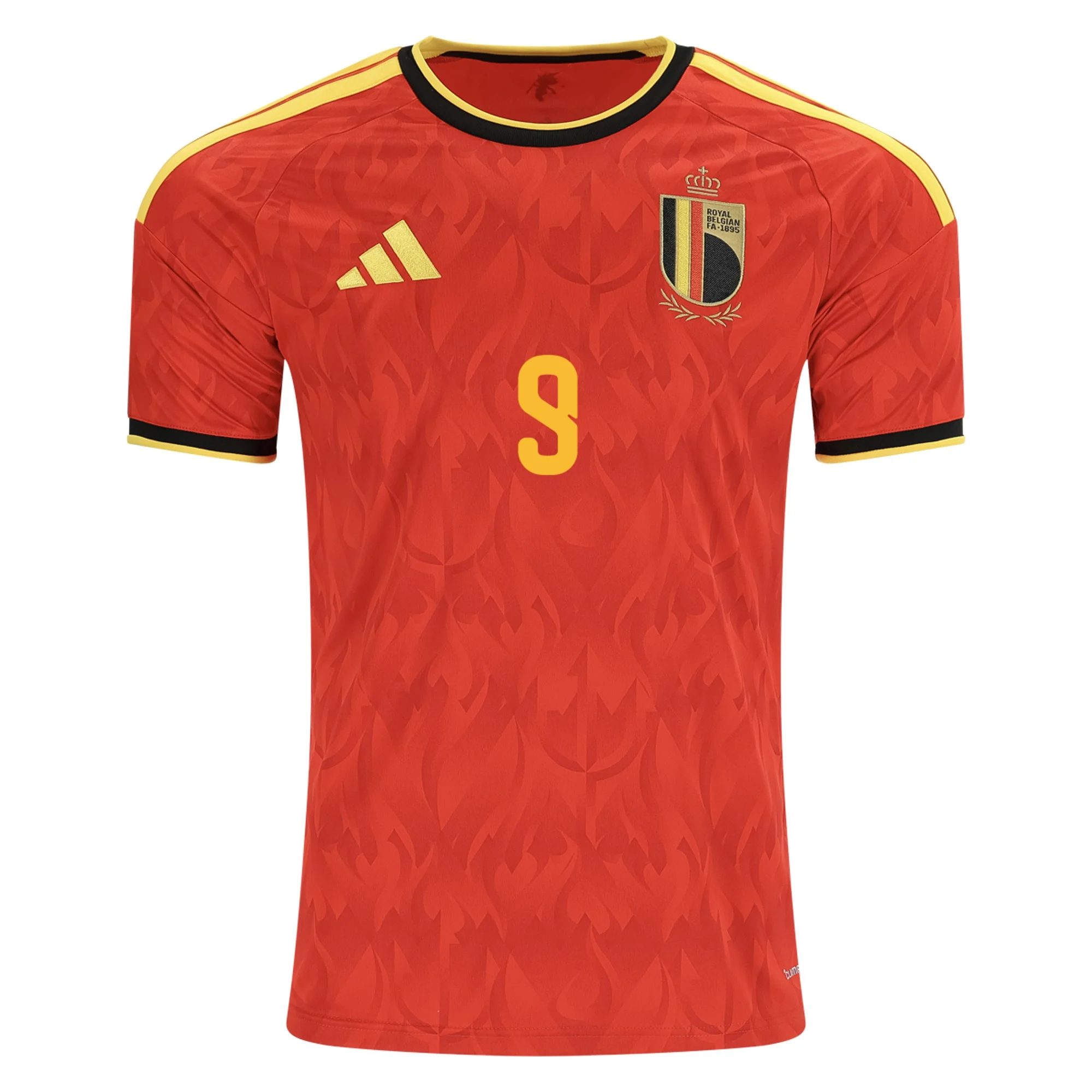 Leandro Trossard Belgium 2026/27 Adidas Home Jersey — view 3