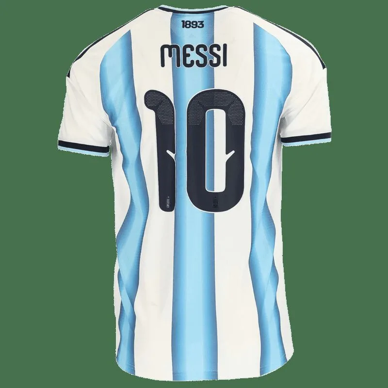 Lionel Messi Argentina 26/27 Authentic Home Jersey Soccer Football