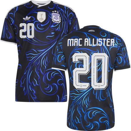 MAC ALLISTER #20 Argentina Away Soccer jersey World Cup 2026