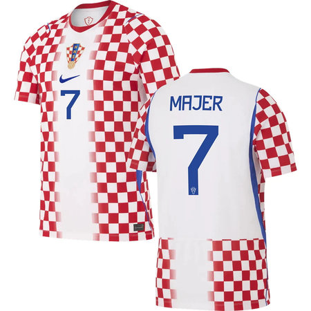 MAJER #7 Croatia Home Soccer jersey World Cup 2026