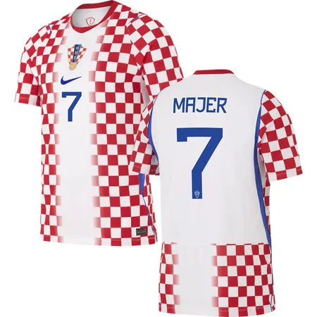 MAJER #7 Kroatien Startseite Fußballtrikot WM 2026