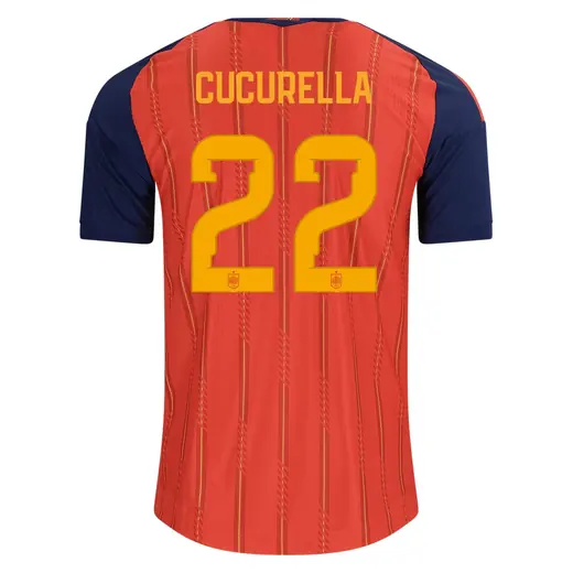 Marc Cucurella Spain 26/27 Authentic Home Jersey