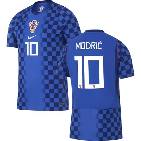 MODRIĆ #10 Kroatien Auswärtstrikot für die Weltmeisterschaft 2026