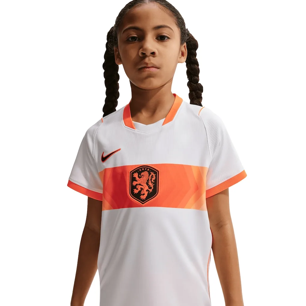 Netherlands Away Stadium Shirt 2026 - Kids soccer set, Includes jersey and shorts