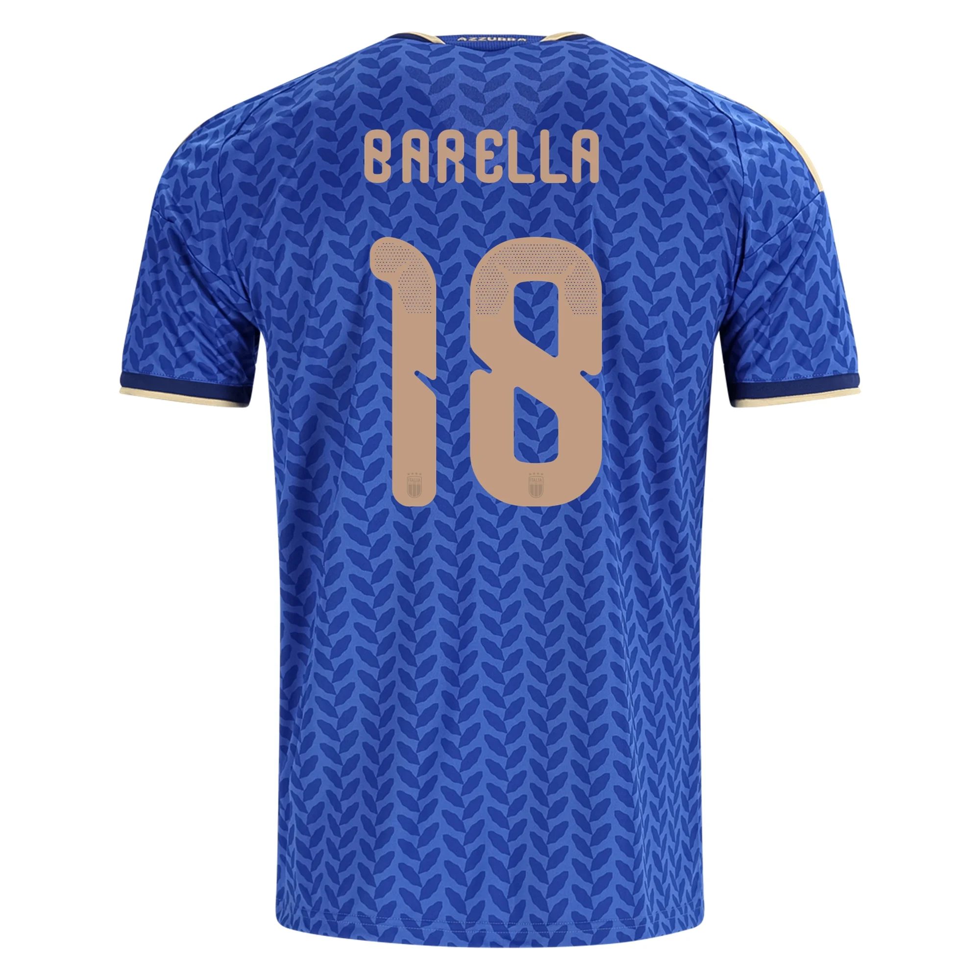 Nicolò Barella Italy 26/27 Home Jersey Soccer Football