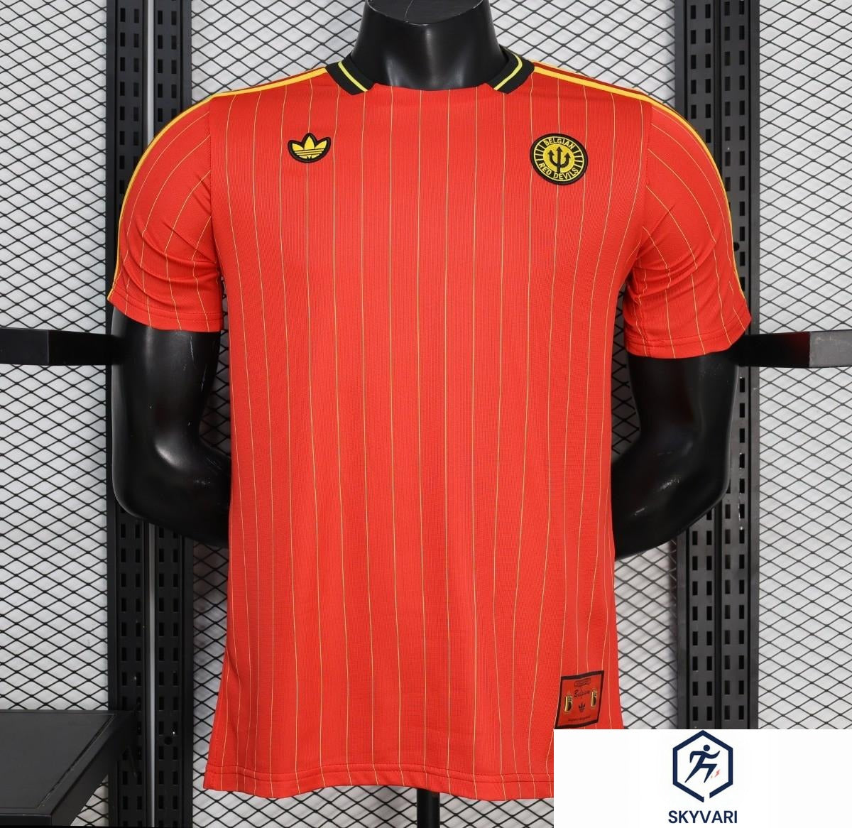 Player Version 2026 Belgium Red Terrace Icons White Jersey