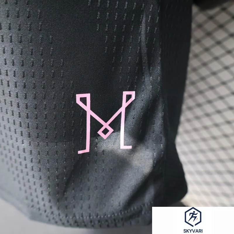 Player Version 2026 Inter Miami CF Black Away Jersey Soccer Football — view 3
