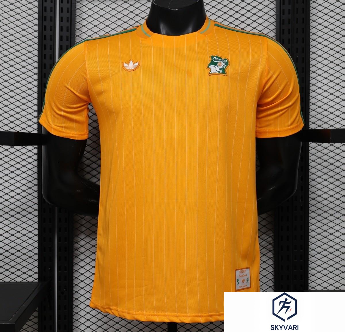 Player Version 2026 Ivory Coast Orange Terrace Icons White Jersey