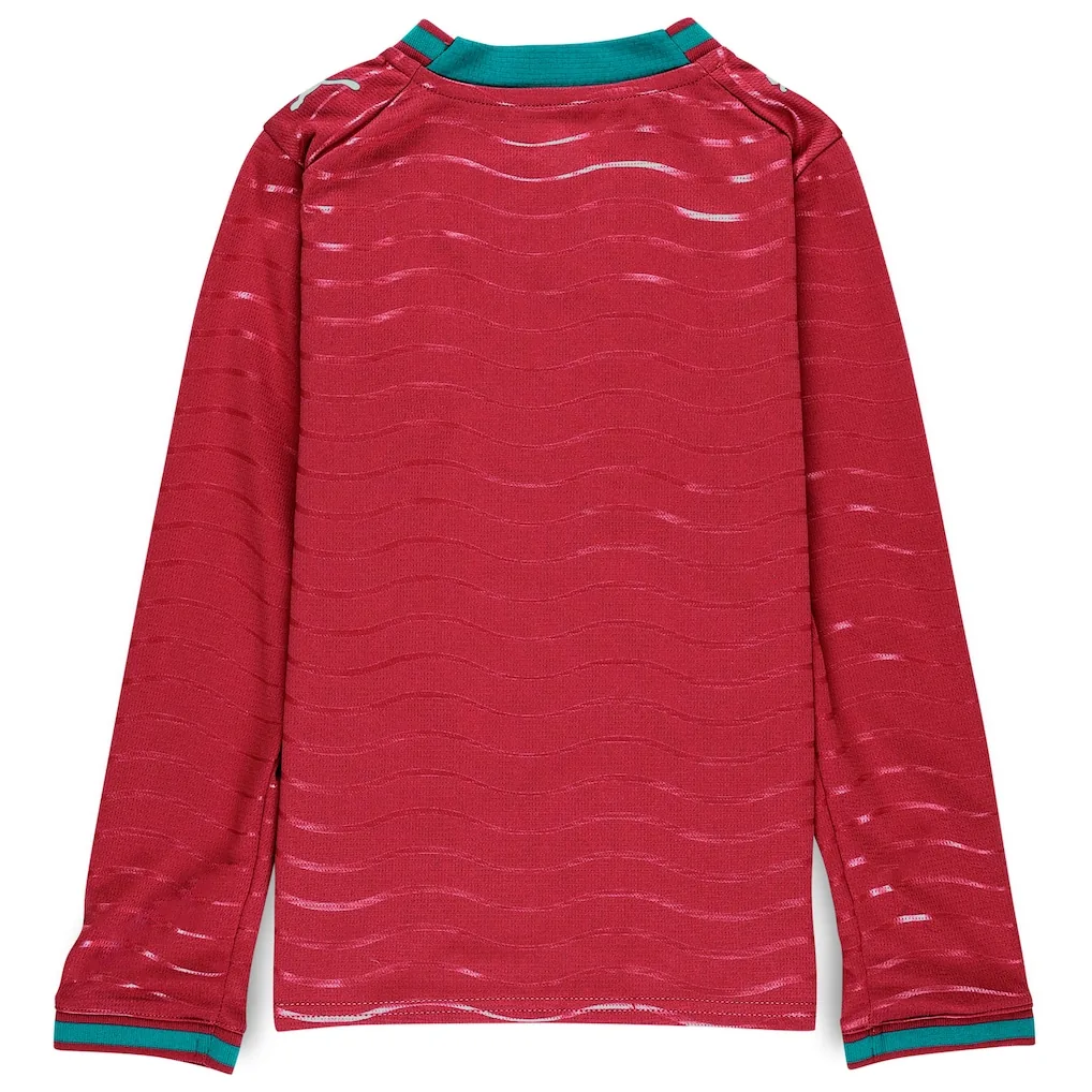 Camiseta Portugal Primera Equipación 2026 - Manga Larga - Set de fútbol infantil, Incluye camiseta y pantalón corto — view 3