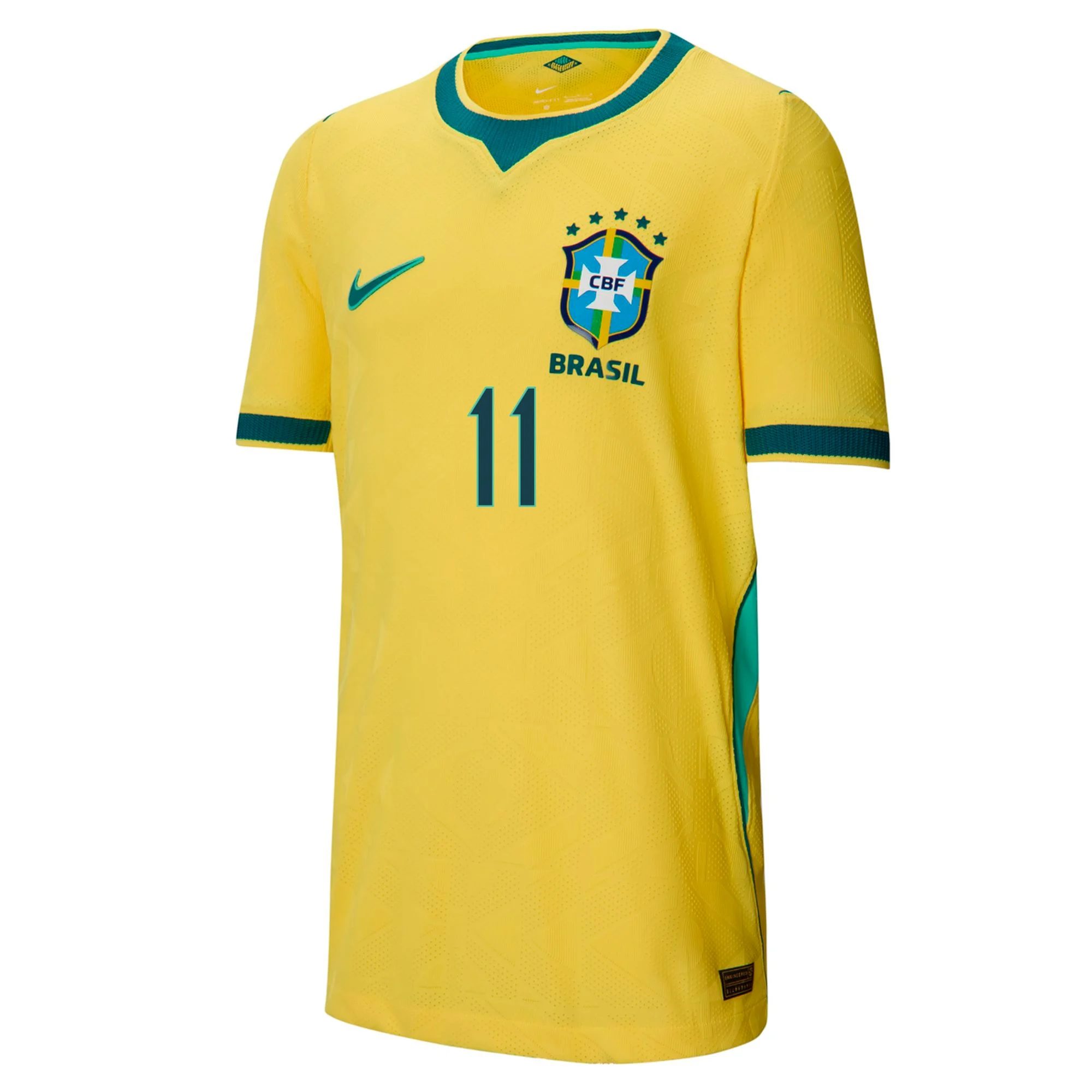 Raphinha Brazil 2026/27 Nike Youth Authentic Home Jersey