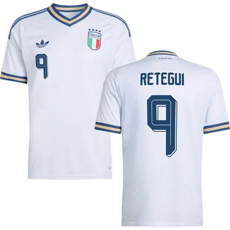 RETEGUI #9 Italy Away Soccer jersey World Cup 2026