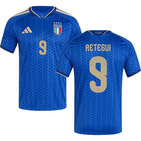 RETEGUI #9 Italy Home Soccer jersey World Cup 2026