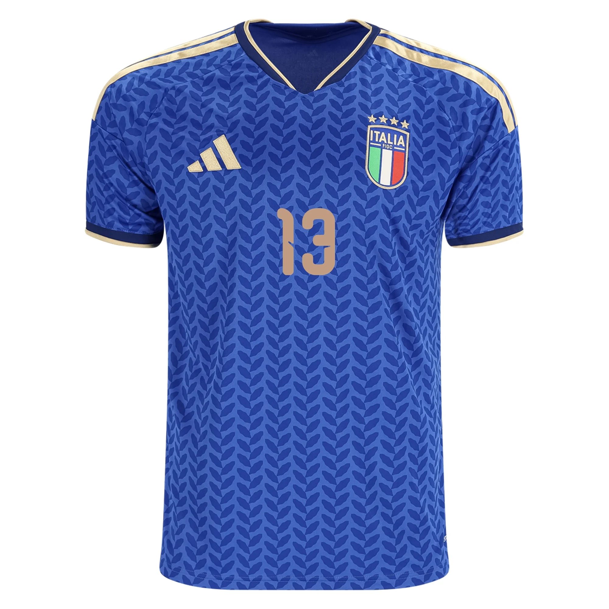 Riccardo Calafiori Italy 26/27 Home Jersey Soccer Football — view 2
