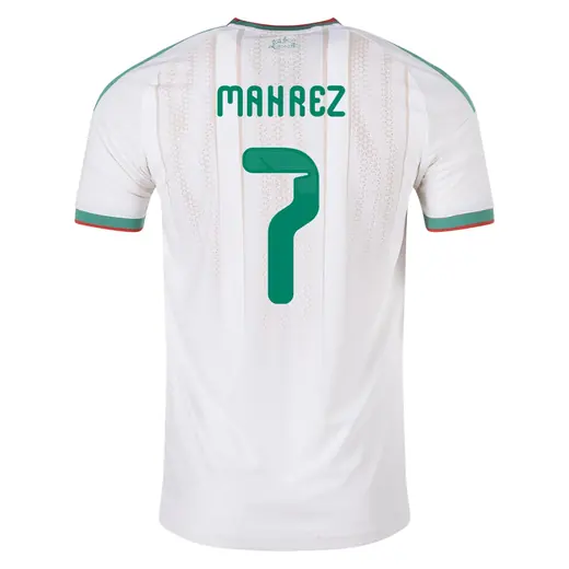 Riyad Mahrez Algeria 2026/27 Adidas Authentic Home Jersey