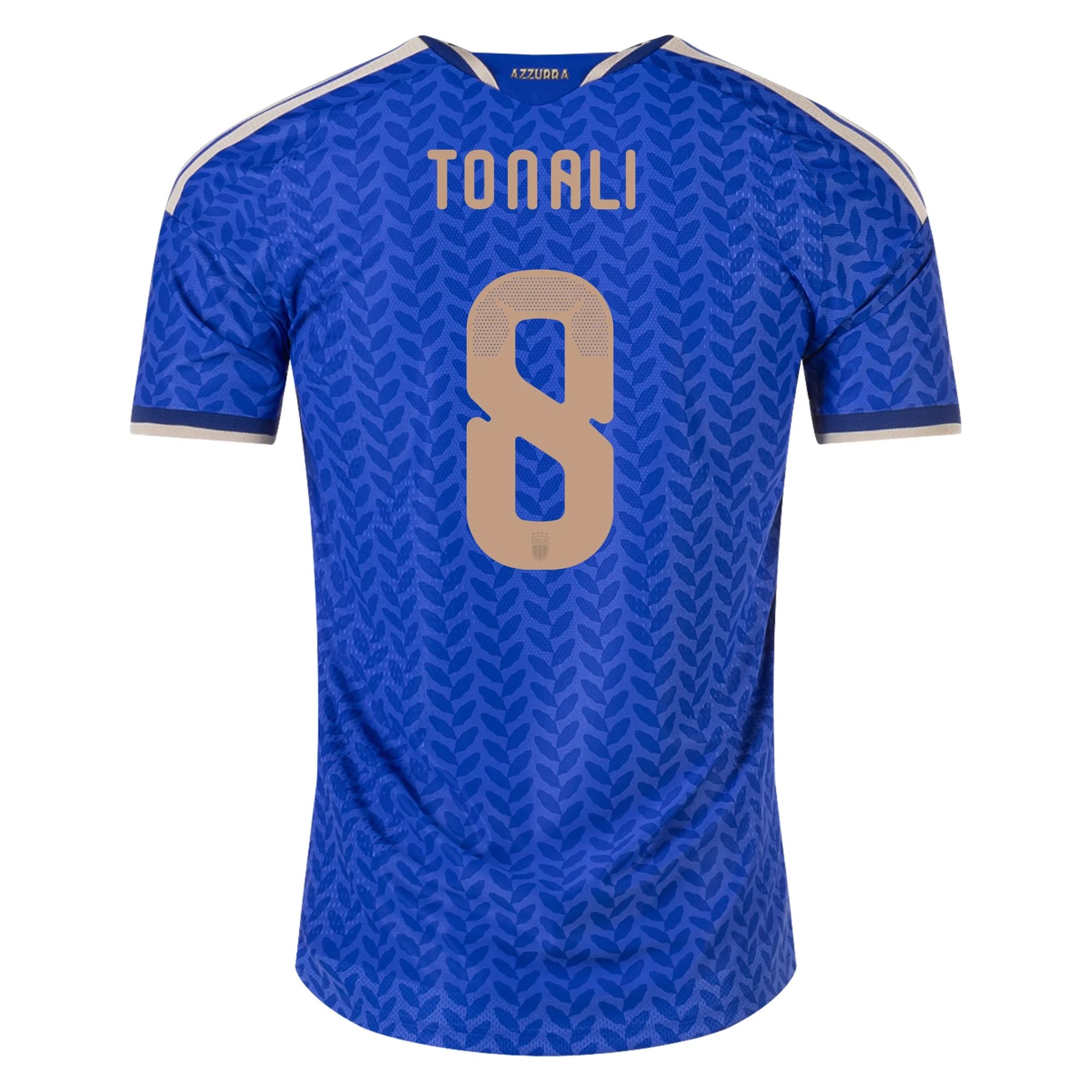 Sandro Tonali Italy 26/27 Authentic Home Jersey — view 1