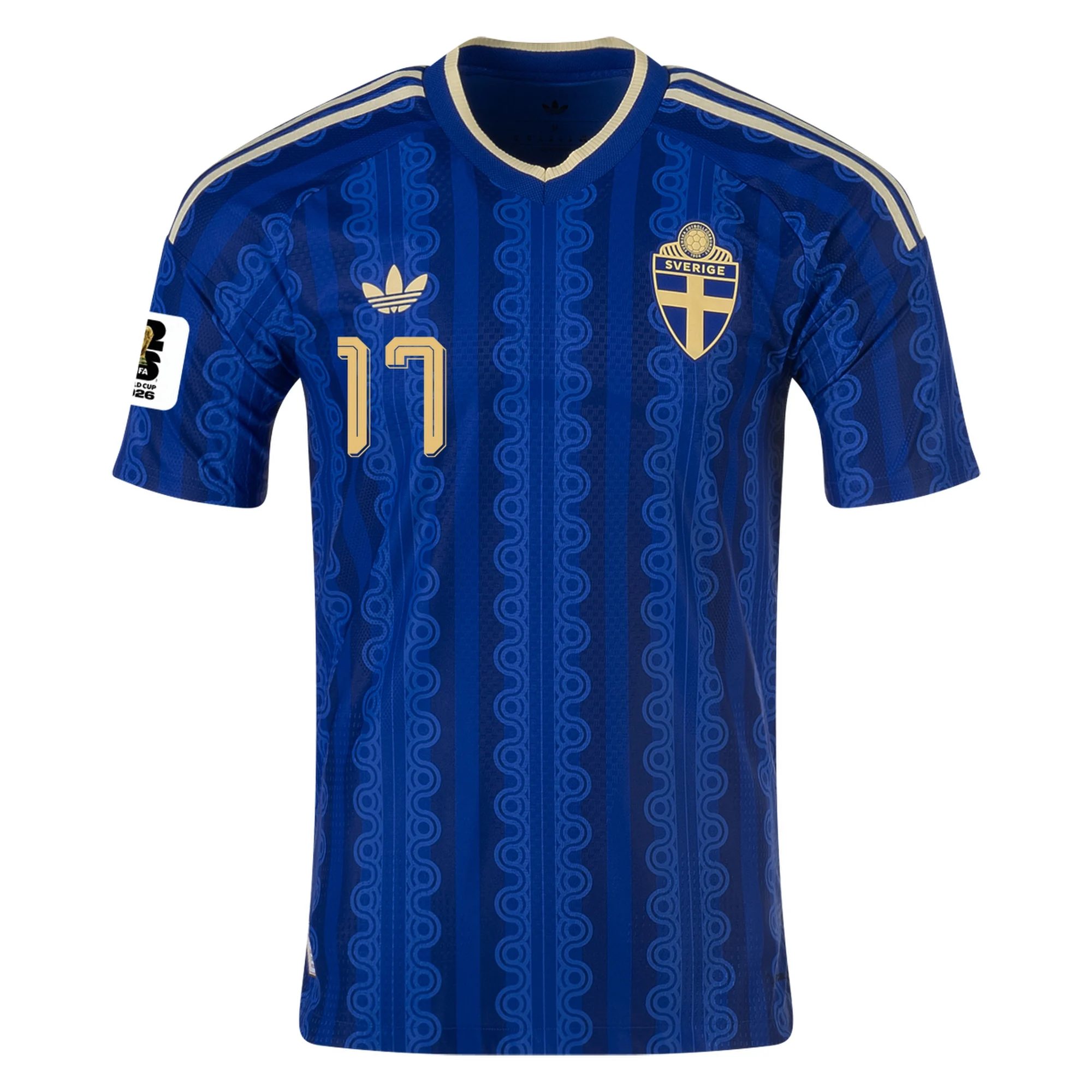 Viktor Gyokeres Suecia 2026/27 Camiseta de visitante Fútbol — view 2