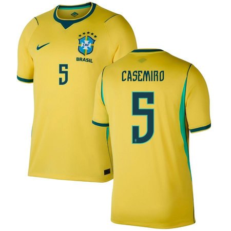 Vini Jr. #7 Brazil Home Soccer jersey World Cup 2026