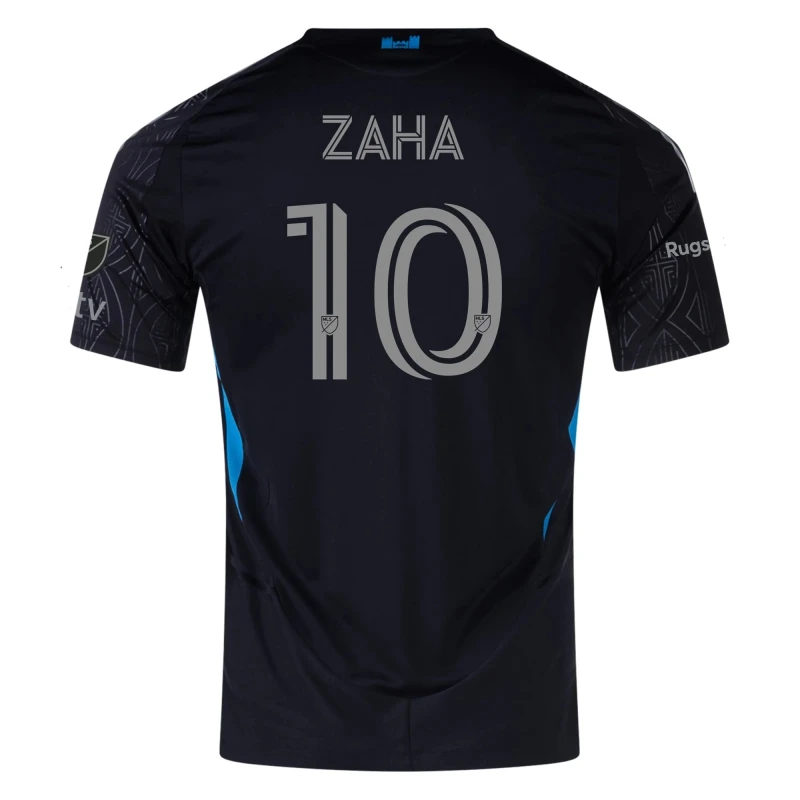 Wilfried Zaha Charlotte FC 2025 Authentic Away Jersey by adidas