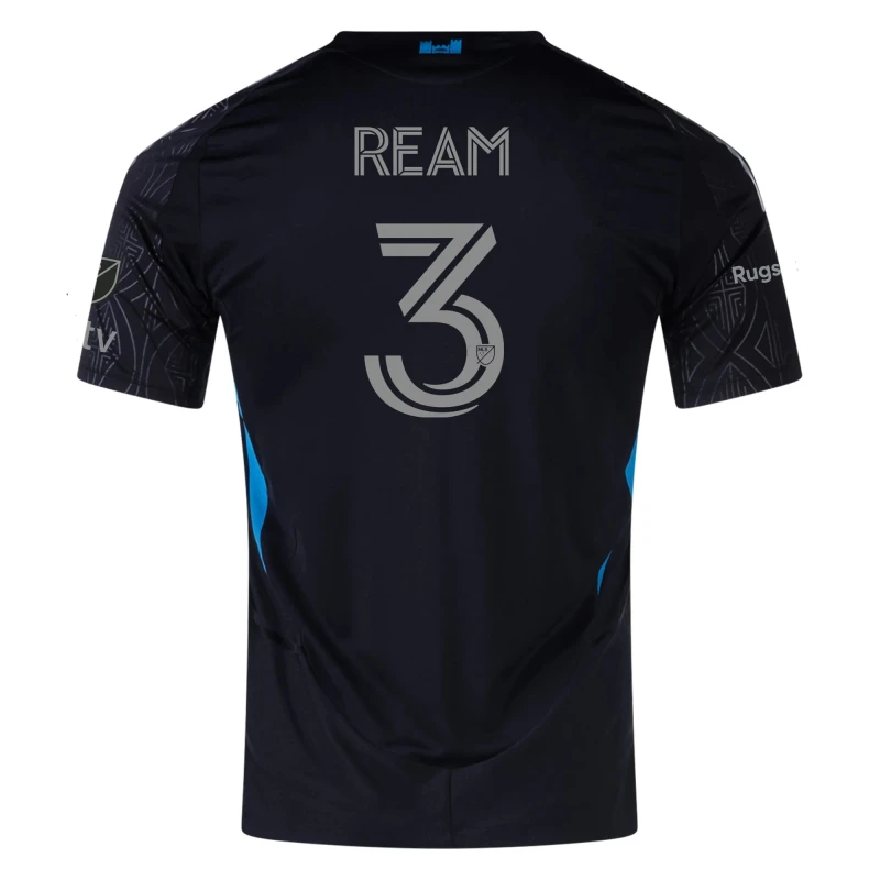 Tim Ream Charlotte FC 2025 Authentic Away Jersey by adidas